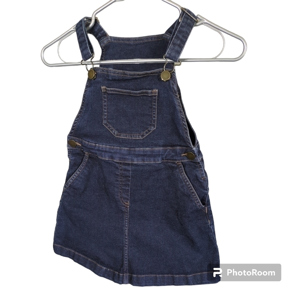 Hanna Andersson Classic Denim Dress/Overalls Size 110cm‎ (US 5)